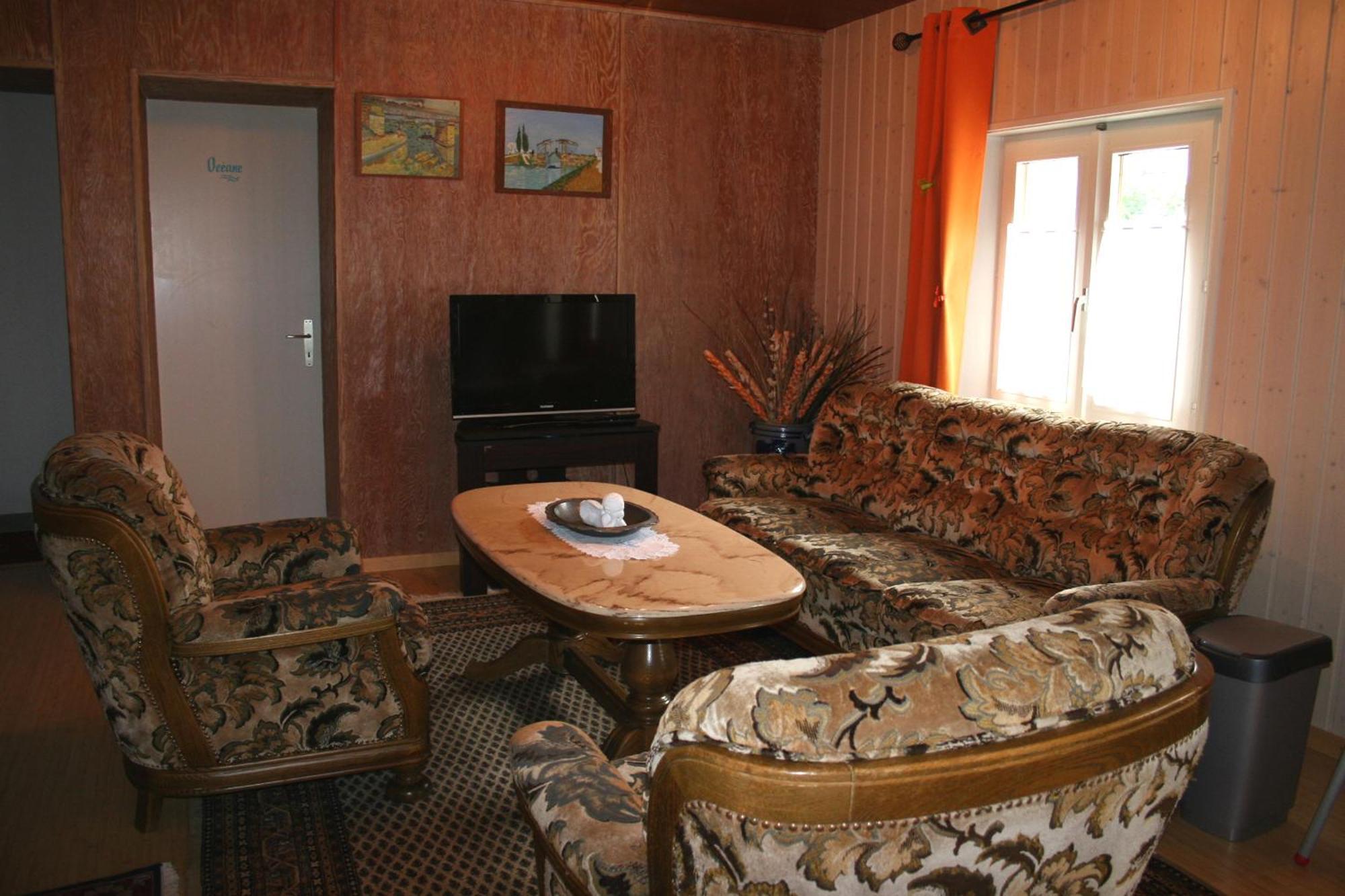 B&B Cafe De La Poste Agettes Bagian luar foto